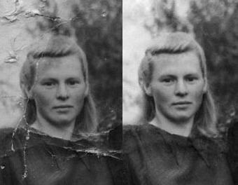 Оцифровка и компьютерная реставрация старых фотографий позволит сохранить лики прошлого для наших потомков (фото начала 1950-х)